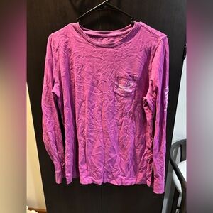 Vineyard vines fushcia long sleeve